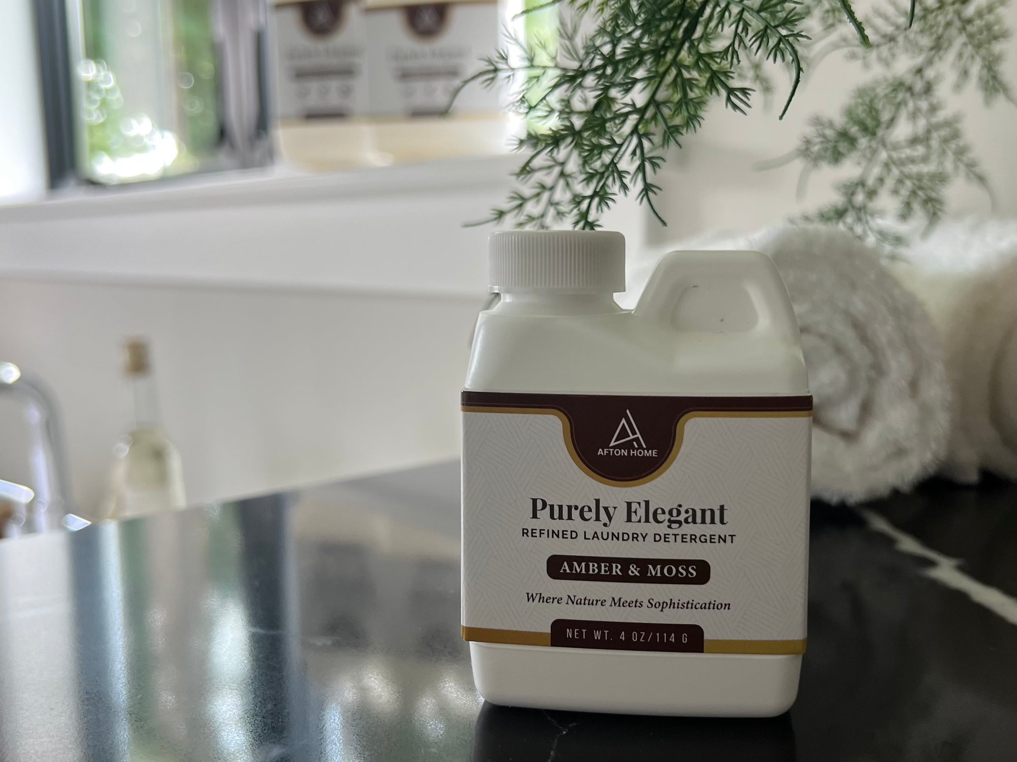 Purely Elegant Laundry Detergent - Liquid - 4 oz. Case Pack